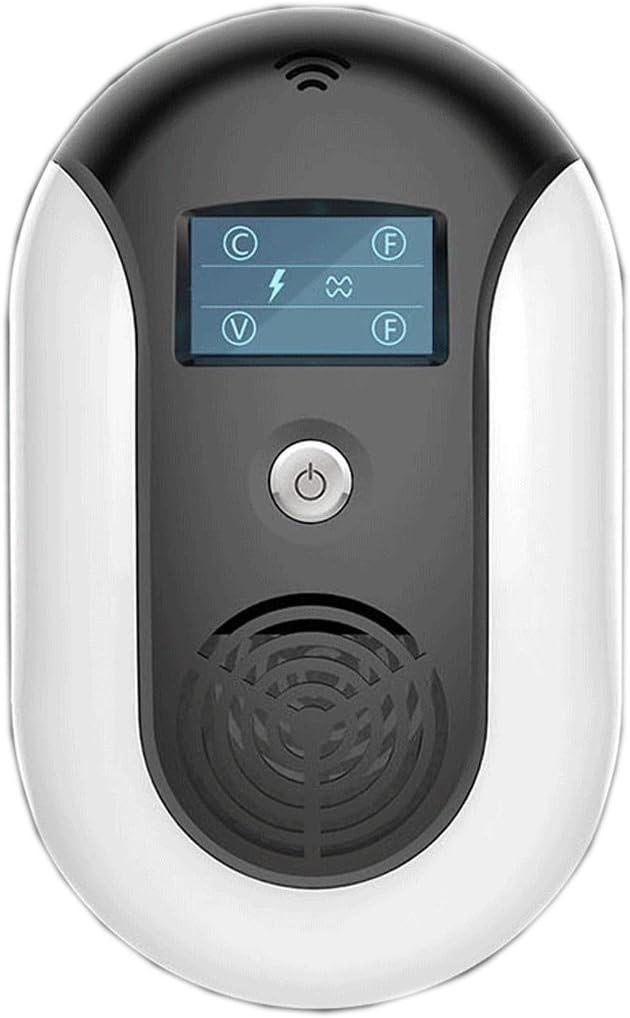 YLLXX Ultrasonic Mosquito Repellent Insect Repellent Fly Bat Bug Ant Spider Electronic Anti-Mosquito Mosquito Anti Mosquito Artifact (Classic Black)