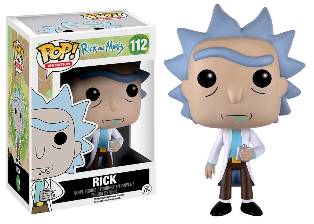 Animación Funko POP: Rick & Morty - Figura de acción de Rick