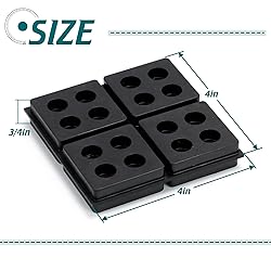 Daisypower Anti Vibration Isolation Pads,4 Pack
