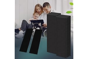 Replacement Air Purifier Filters for HFD070, HFD120, HFD-120, HFD300 & HFD320 Models – 2-Pack True for HEPA + Activated Carbo