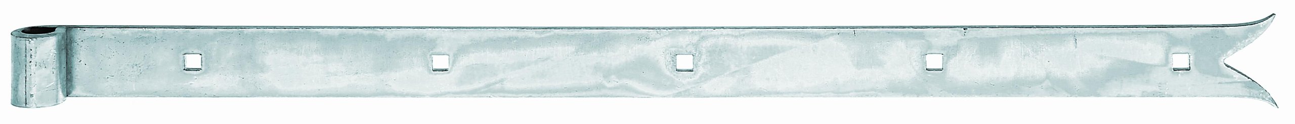 GAH-Alberts Shutter Hinge Straight with Pronged End Rolle 14 mm / 600 x 35 mm Oberflaeche: galvanisch Blau verzinkt