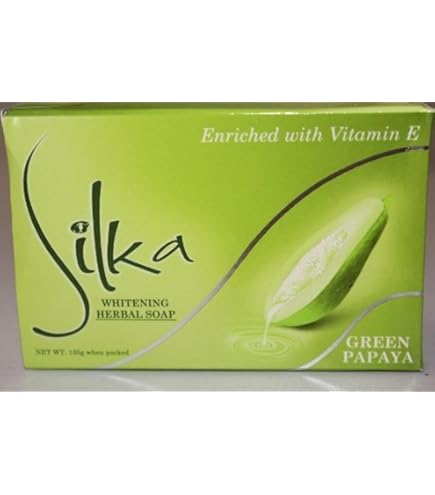 Amazon.com : Silka Papaya & Herbal Soap 3 X 135G by SILKA : Beauty