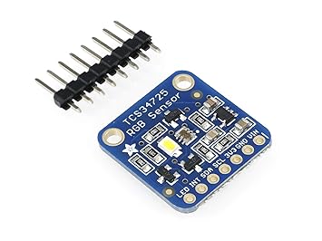 Sensor de Adafruit TCS34725 RGB Color de Infrarrojos y Filtro de LED
