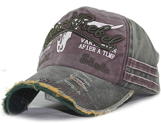 frayed baseball caps