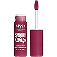 NYX PROFESSIONAL MAKEUP Smooth Whip Matte Lip Cream, Long Lasting, Moisturizing, Vegan Liquid Lipstick - Fuzzy Slippers (Warm Plum)