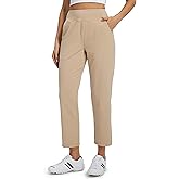 Libin Womens Casual Travel Pants 7/8 Stretchy Golf Pants Ankle Dress Pant Slacks Athletic Workout Sweatpants with 4 Pockets