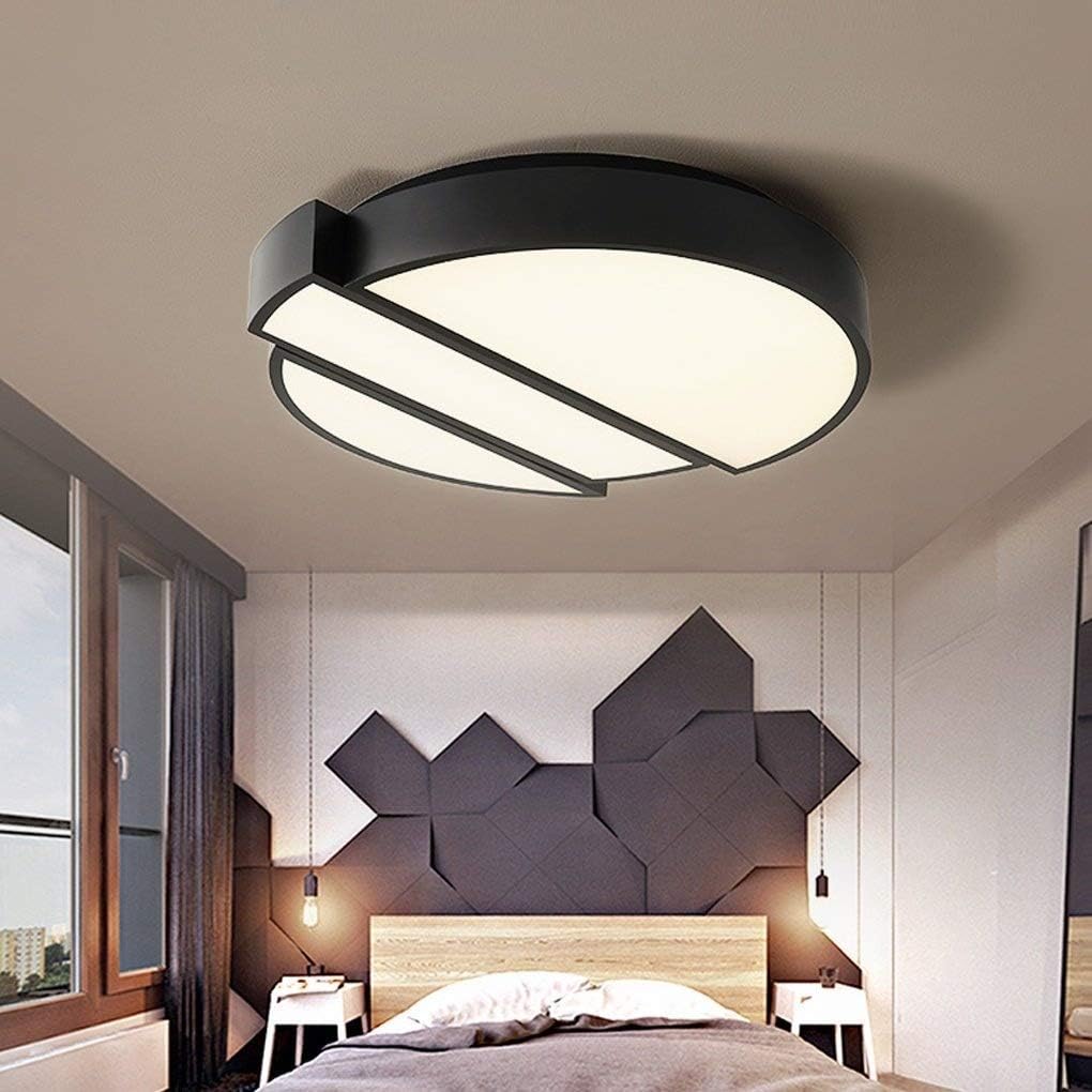 Plafón De Estilo Creativo Ronda LED luz de techo contemporánea