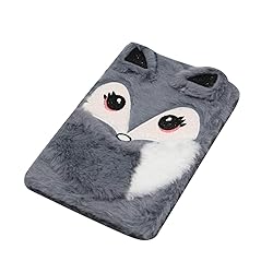 Fuzzy Plush Notebook Journal Cute Cartoon Fox Diary