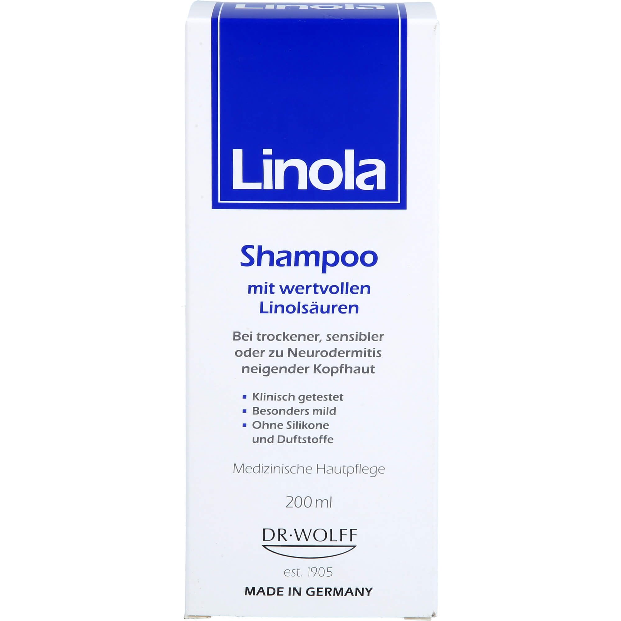 Linola Shampoo 200ml – For Dry, Sensitive or eczema prone skin