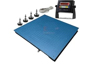SELLETON.COM ACCURATE SCALES WITH BETTER PRICING SellEton SL-800-3x3-5 36″ x 36″ (3' x 3') NTEP Legal for Trade Floor Scale + Indicator | 5000 lbs x 1 lb