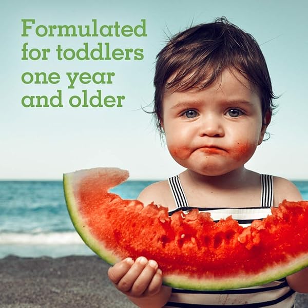 GARDEN OF LIFE KIDS MULTIVITAMIN POWDER, DAILY VITAMINS AND MINERALS FOR TODDLERS & KIDS – ORGANIC TODDLER MULTI POWDER WITH 15 VITAMIN C, D3, ZINC FOR HEALTHY GROWTH – GLUTEN FREE – 30 DAY SUPPLY
