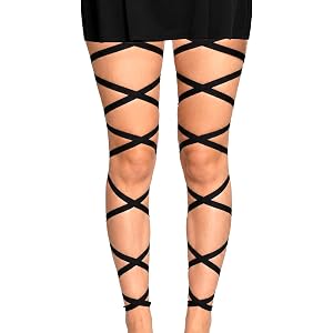 Rave Leg Wraps Adjustable Elastic Thigh Garter Leg Accessories | Elastic, Unisex Leg Wraps Rave, Sutible for Music Festivals