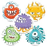 Silly Germ Stickers - Prizes 100 per Pack