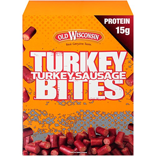 Old Wisconsin Snack Bites Caddie, Turkey, 2 Ounce Pouches, 10 Count