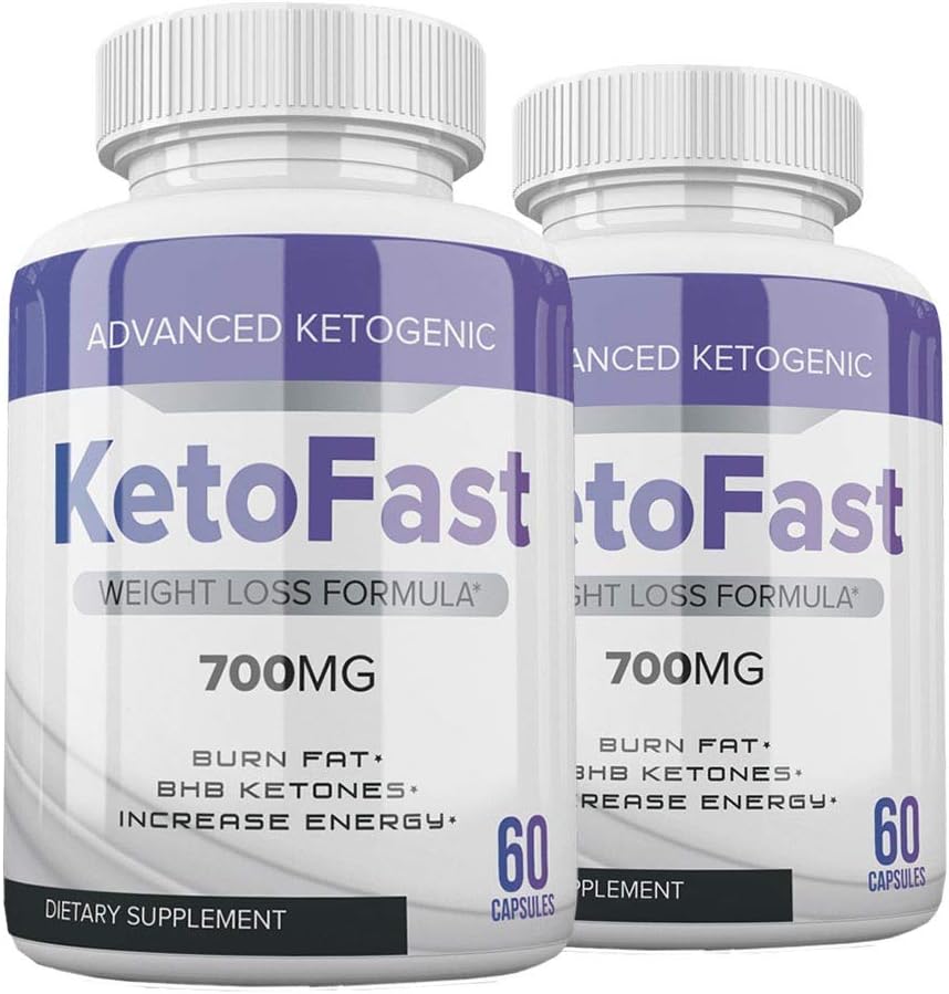 Advanced Ketogenic Ketofast 700mg Diet Pills - Ketofast Advanced Ketogenic 700mg Pills for Weight Management (120 Capsules, 2 Month Supply)