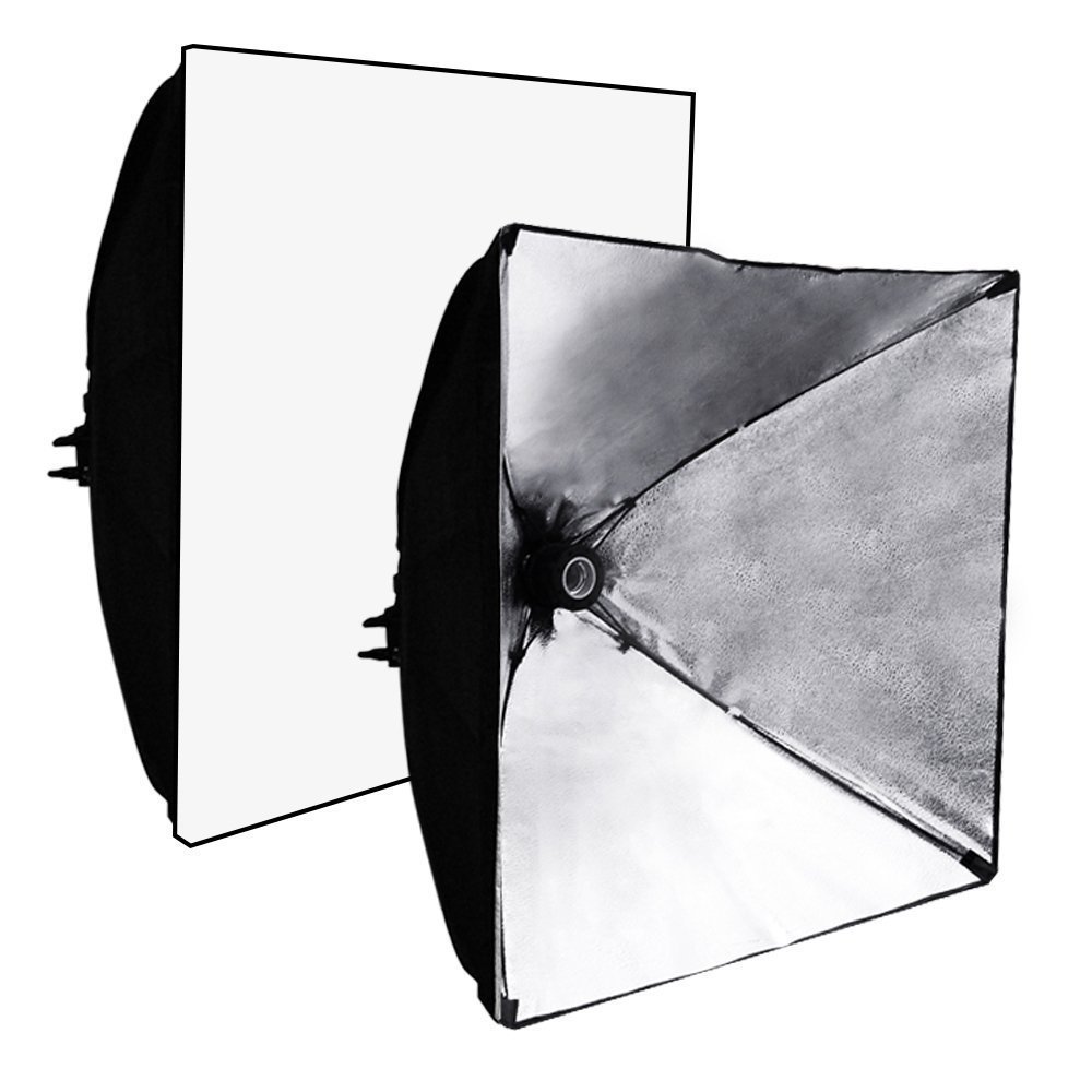 LimoStudio 700W Photo Video Studio Soft Box Lighting Kit, 24 x 24 Inch