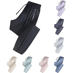 Beeswan Pants - Beeswan Stretchy Pants for Women Trendy Athletic Exercise Pants Active Breathable Trousers Cute Elastic Solid Color Outfits