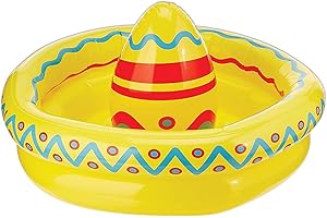 Beistle 50254 Inflatable Sombrero Cooler, 18 by 12-Inch