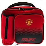 Manchester United Fade Lunch Bag Official Brand 270mm 210mm Open Width Height view 1
