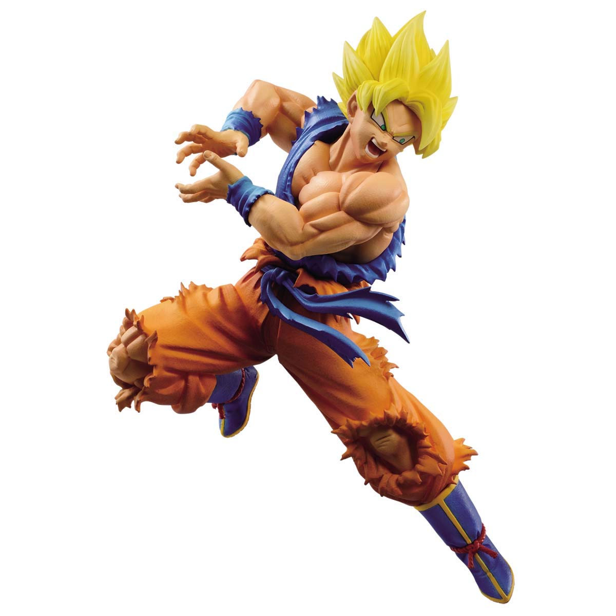 Banpresto kuji Dragon Ball Battle Z C prize SS Son Goku Figure Figurine 15.5cm
