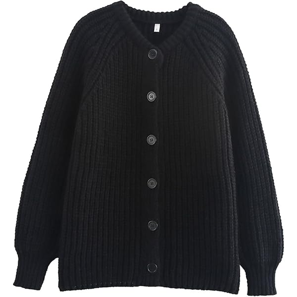 Chunky Knit Cardigan, Womens Cardigan Sweater, Button Down Long