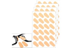 YEYUNTO 24 Pairs Soft Foam Nose Pads, Self-Adhesive Anti-Slip Eyeglass Nose Pads, Thin Nosepads for Eyeglasses Sunglasses Glasses, (Yellow)