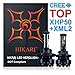HIKARI LED Headlight Bulbs Conversion Kit - H13(9008) Hi/Lo,Top CREE (XHP50+XM-L2) 9600lm 6K Cool White,2 Yr Warranty
