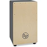 Latin Percussion Box Wire Cajon with Natural Faceplate, Gray (LP1428NYG)