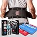 Old Bones Therapy Lower Back Brace with Adjustable Straps and Heat Ice Gel Pack | Lumbar Support for Immediate Relief (Back Brace + Gel Packs, XXL, Fits 43-50 Inch)