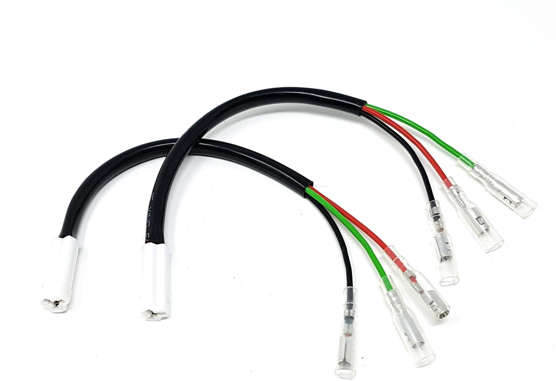 Simda Pro Motorcycle Indicator Adaptor Cable – 3 Pin Adapter Connector for Mini LED Indicators