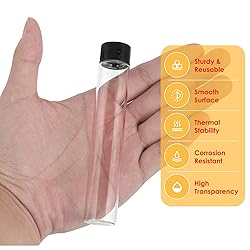 Cadbibe 30ml Clear Glass Vials with Screw Caps and