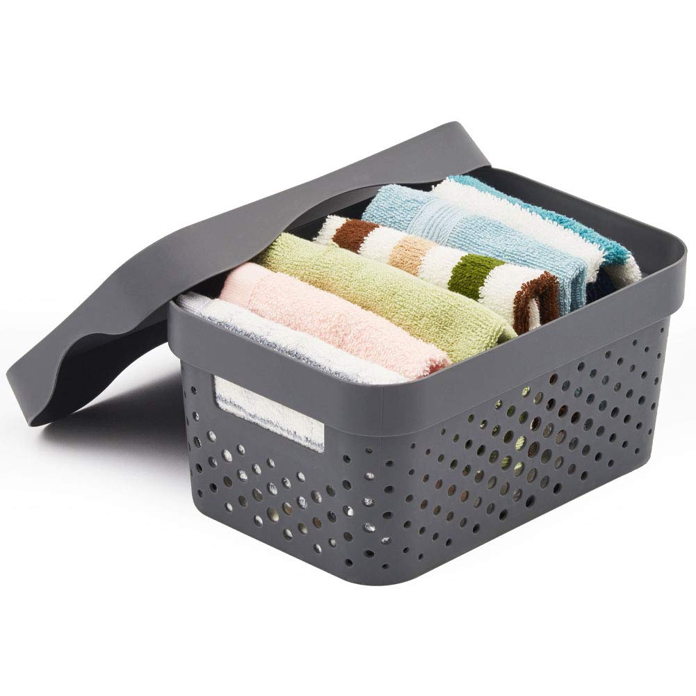 Hogar y cocina Cestos para colgar EZOWare 4 pcs Cestas de Almacenaje