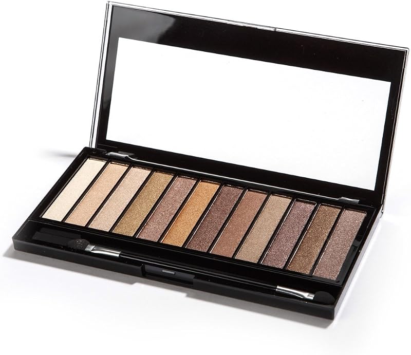 Makeup Revolution Redemption Essential Shimmers Eyeshadow Palette 12 Shades