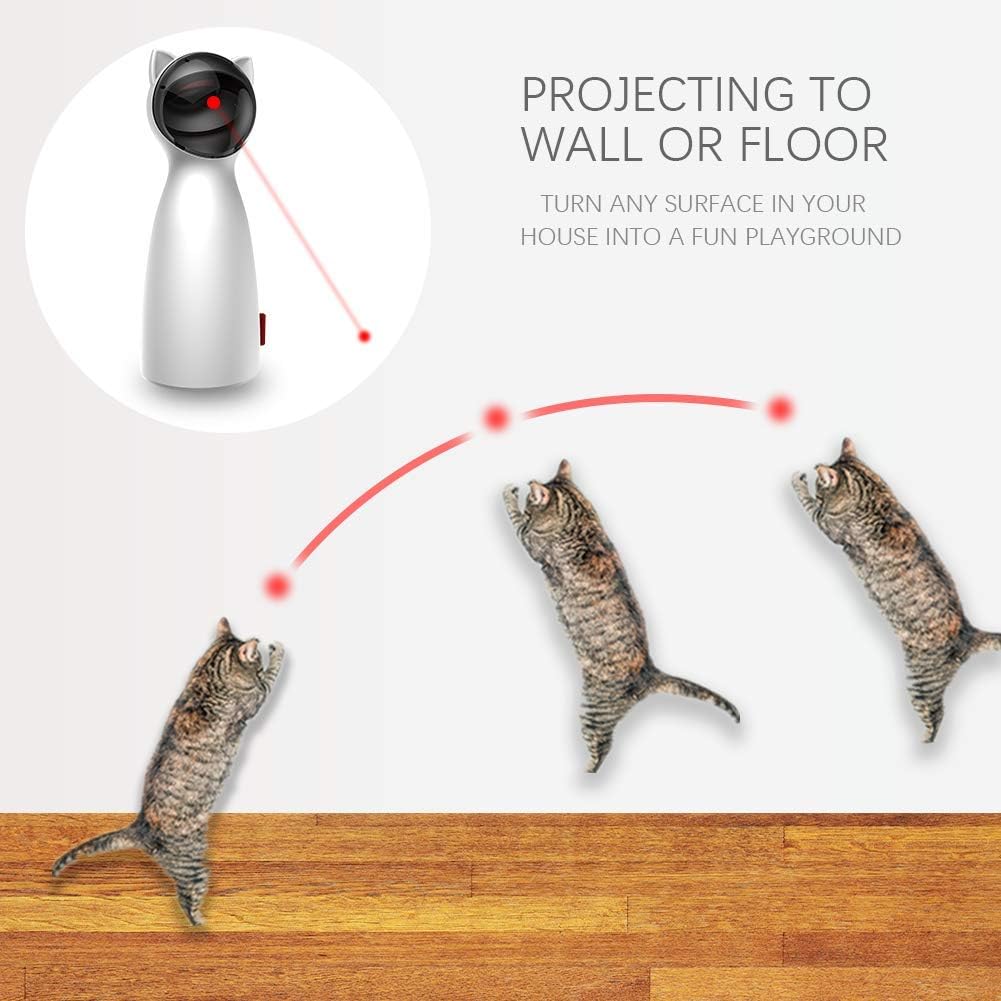BENTOPAL Cat Laser Toy Automatic Interactive for Indoor Cats / Dogs / Kitty : Kitchen & Dining