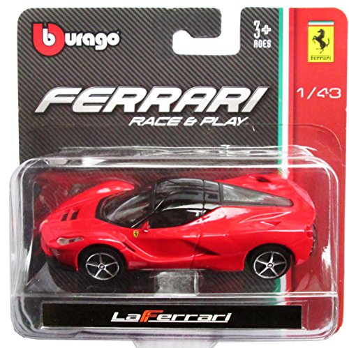 Bburago 1:43 Race & Play LaFerrari Red