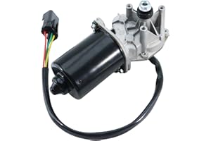 BDELI Front Windshield Wiper Motor Replacement New for Jeep for Wrangler Wiper Motor 1997 1998 1999 2000 2001 2002, for TJ 1997 tj Front Wiper Motor 1997-2002, 5-Pin Chrysler 4864892 40-442 85-442