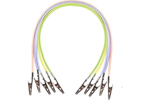 COTISEN Dental Bib Clips Metal Holder Autoclavable Silicone Chain Multiple Color Napkin Lanyard Mask Face Cover for Adults Elderly 5 PCS Set Durability Comfort Stretch Valuable Blue Purple Green