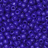 Toho Seed Beads, Round 8/0#48 'Opaque Navy Blue', 8 Grams