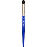 Bdellium Tools Professional Makeup Brush - Golden Triangle 767 Round Blender - With All Vegan and Soft Synthetic Fibers, For Blending & Smoothing (Blue, 1pc)