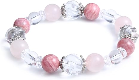 Amazon 京珠堂 インカローズ ローズクオーツ 12mm 天然石 ブレスレット インテリア オンライン通販