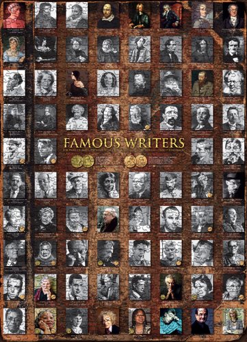 EuroGraphics Famous Writers 1000 Piece Puzzle