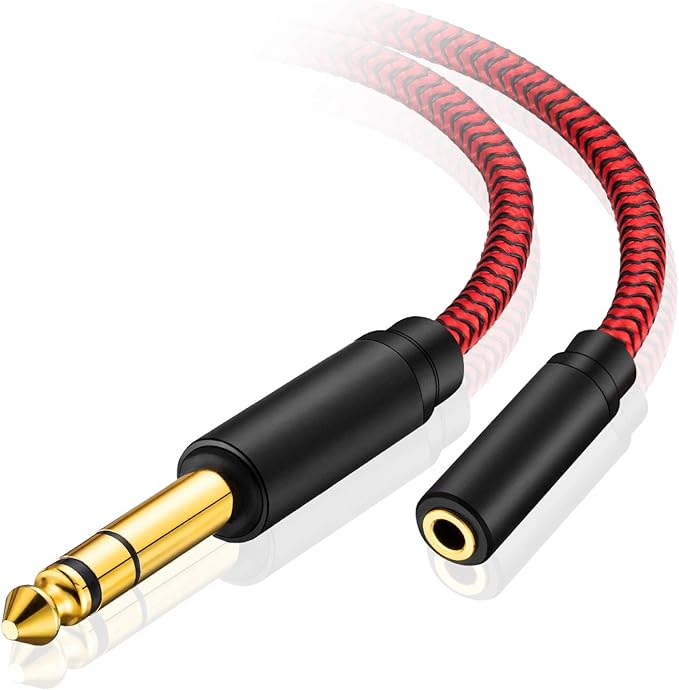 15 FT 1/4†to 3.5 mm Audio Cable