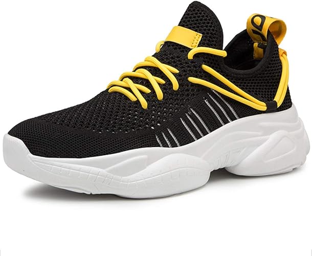 Amazon Deble ランニングシューズ メンズ レディース スニーカー 白 黒 スニーカー 軽量 通気 ウォーキング スポーツシューズ ウォーキング アウトドア カジュアル スニーカー 通学 通勤245 270mm スニーカー