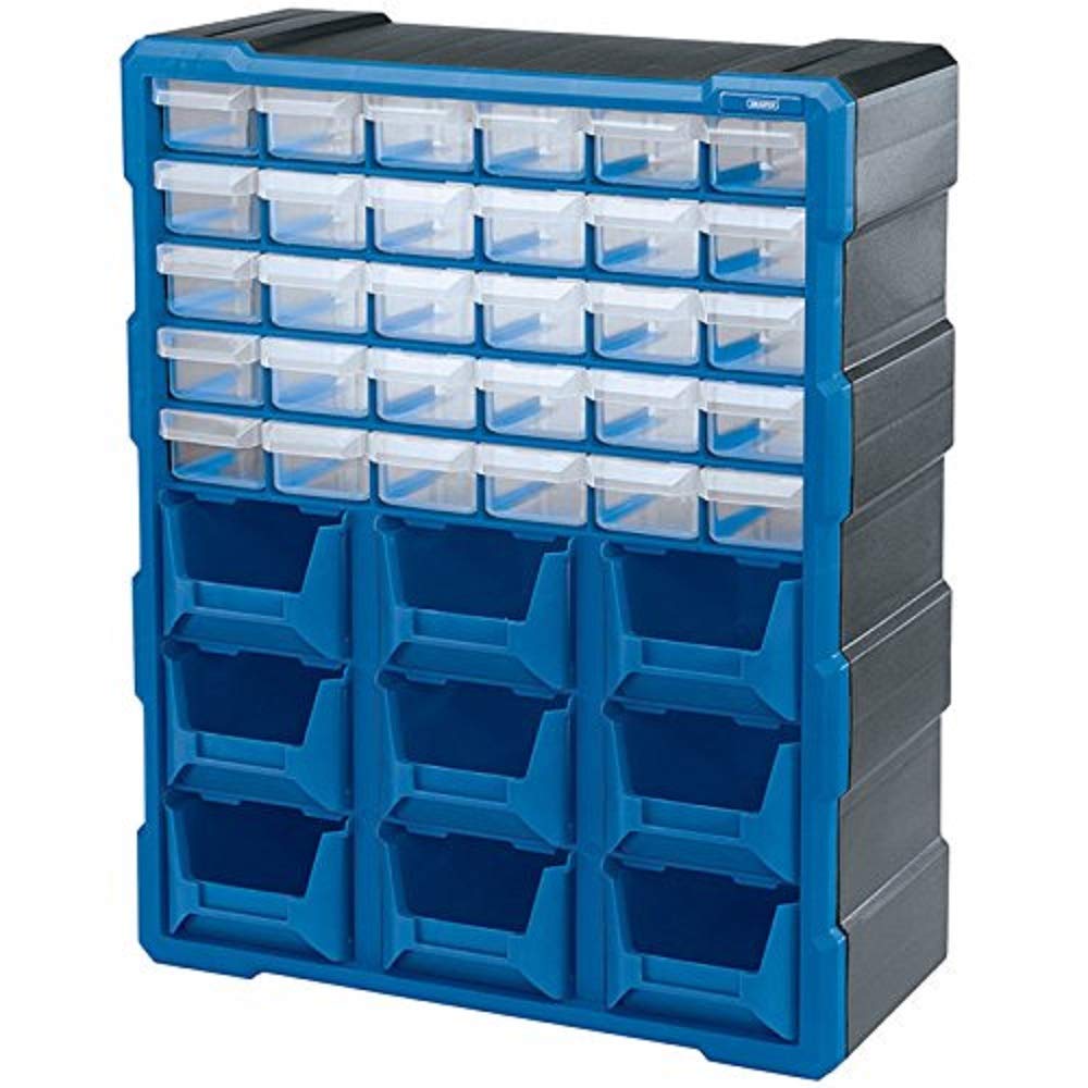 Draper Tools 31232 Nine Bin Organizer , Blue
