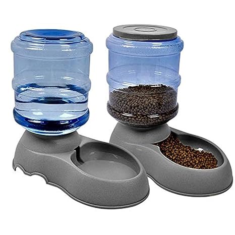 Pet Water Feeder Dispenser Dog Cat Water Dispenser Station