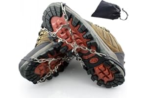 Toasis Ice Grips Snow Spike Crampons Traction Cleats Grippers for Shoes