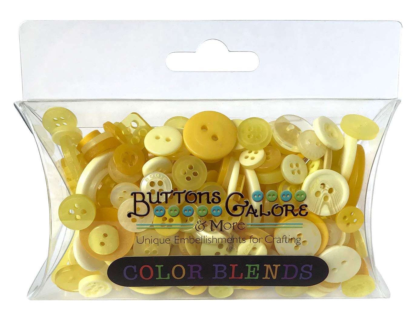 Buttons Galore Lemon Tart, Multi-Colour, 0.6