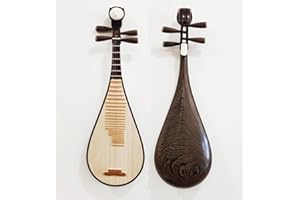 LANDTOM Professional chicken wing wood Chinese Lute Traditional National Stringed Instrument Pipa for Adults