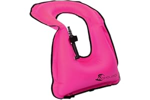 OMOUBOI Snorkel Vest for Adults Swim Vests Inflatable Snorkeling Jackets for Diving, Snorkeling, Swimming Safety (Suitable for 100-220 lbs)