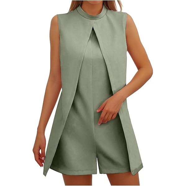 Amazon.com: HGps8w Womens Dressy Shorts Rompers Elegant